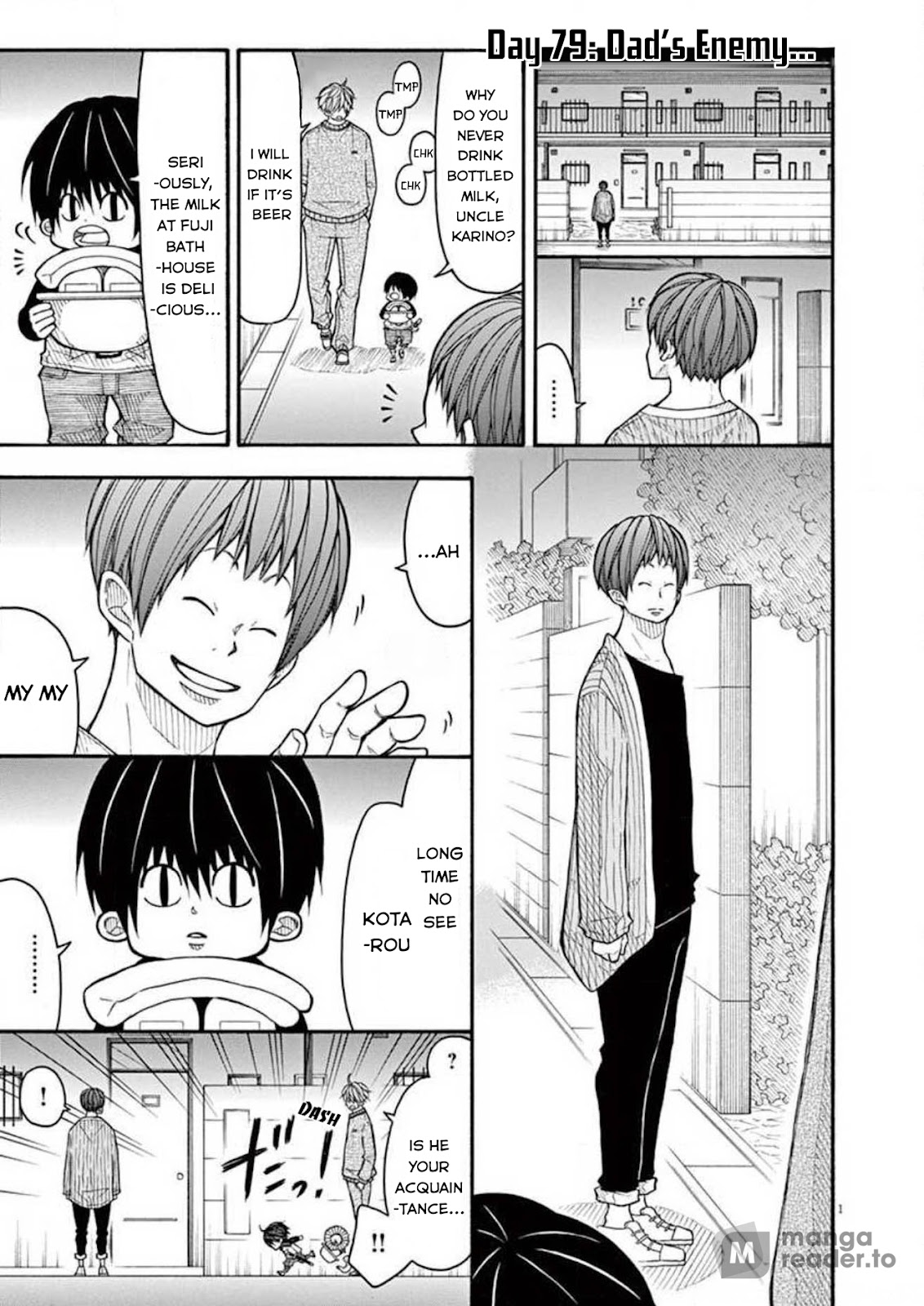 Kotaro Lives Alone, Chapter 79 image 001